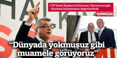 “Dünyada yokmuşuz gibi muamele görüyoruz”