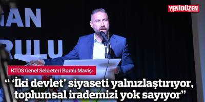“ ‘İki devlet’ siyaseti yalnızlaştırıyor, toplumsal irademizi yok sayıyor"