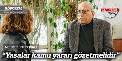 “Yasalar kamu yararı gözetmelidir"