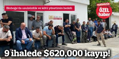 9 ihalede $620,000 kayıp!