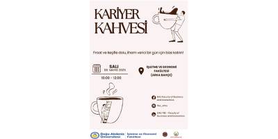 DAÜ’de “6. Kariyer Kahvesi” etkinliği düzenleniyor