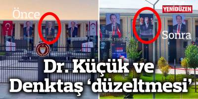 Dr. Küçük ve Denktaş ‘düzeltmesi’