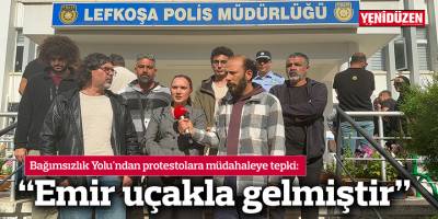 “Emir uçakla gelmiştir”