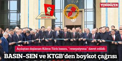 BASIN-SEN ve KTGB’den boykot çağrısı