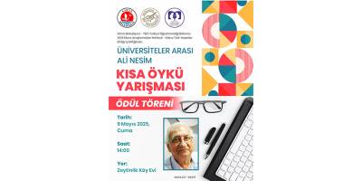 Üniversiteler Arası Kısa Öykü Yarışması sonuçlandı