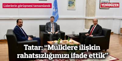 Tatar ve Hristodulidis, Gençlik Komitesi toplantısına da katıldı