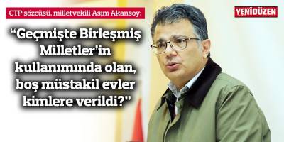 “Geçmişte Birleşmiş Milletler’in kullanımında olan, boş müstakil evler kimlere verildi?”