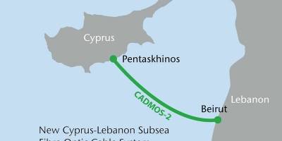 Kıbrıs ile Lübnan arasında yeni optik kablo döşenecek