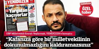 “Kafanıza göre bir milletvekilinin dokunulmazlığını kaldıramazsınız”