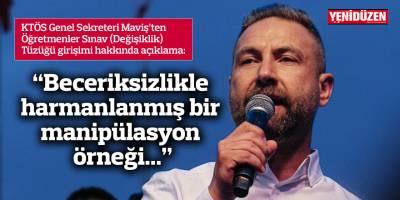 "Beceriksizlikle harmanlanmış bir manipülasyon örneği..."