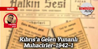 Kıbrıs’a Gelen Yunanlı Muhacirler-1942-1