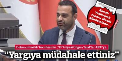 “Yargıya müdahale ettiniz”