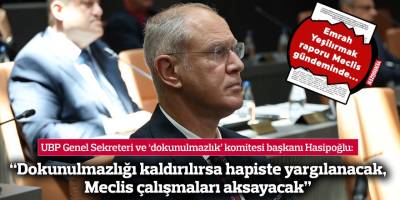 “Dokunulmazlığı kaldırılırsa hapiste yargılanacak, Meclis çalışmaları aksayacak”