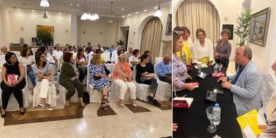 Başaran Düzgün’ün Pembe Boyalı Oda romanının tanıtımı Girne’de yapıldı