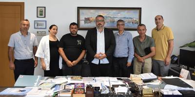 Girne Belediyesi, Esnaf ve Zanaatkarlar Odası ve Mekanik Sıhhi Tesisatçılar Birliği bir araya geldi