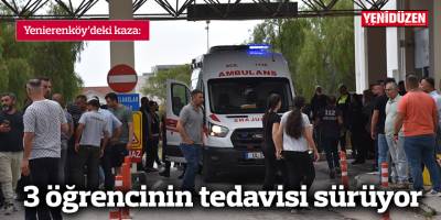 3 öğrencinin tedavisi sürüyor