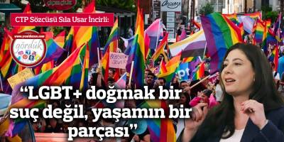 "LGBT+ doğmak bir suç değil, yaşamın bir parçası"
