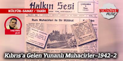 Kıbrıs’a Gelen Yunanlı Muhacirler-1942-2