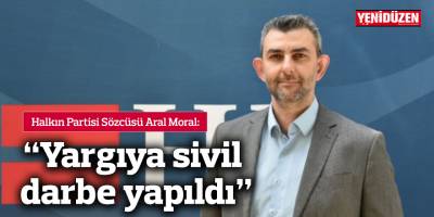 Moral: “Yargıya sivil darbe yapıldı”