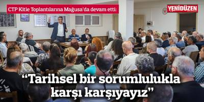 “Tarihsel bir sorumlulukla karşı karşıyayız”