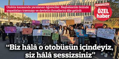 “Biz hâlâ o otobüsün içindeyiz,  siz hâlâ sessizsiniz”