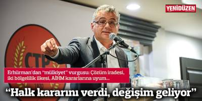 “Bu halk kararını verdi, değişim geliyor”