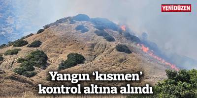 Yangın ‘kısmen’ kontrol altına alındı