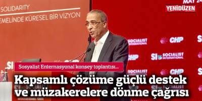  Kapsamlı çözüme güçlü destek ve müzakerelere dönme çağrısı