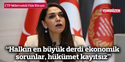 “Halkın en büyük derdi ekonomik sorunlar, hükümet kayıtsız”