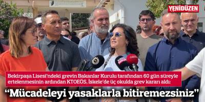 “Mücadeleyi yasaklarla bitiremezsiniz”