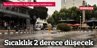 Yarından itibaren 4 gün sağanak bekleniyor…