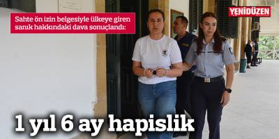 1 yıl 6 ay hapislik