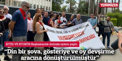  “Din bir şova, gösteriye ve oy devşirme aracına dönüştürülmüştür”