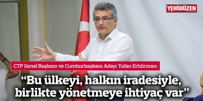 "Bu ülkeyi, halkın iradesiyle, birlikte yönetmeye ihtiyaç var"