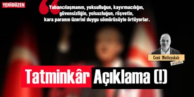Tatminkâr Açıklama (!)