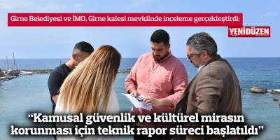 “Kamusal güvenlik ve kültürel mirasın  korunması için teknik rapor süreci başlatıldı”