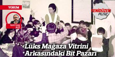 Lüks Mağaza Vitrini Arkasındaki Bit Pazarı