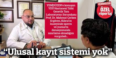 “Ulusal kayıt sistemi yok”