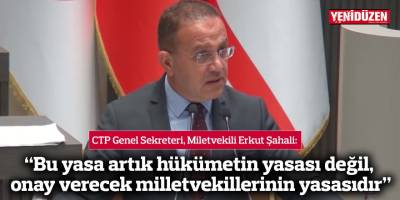 “Bu yasa artık hükümetin yasası değil, onay verecek milletvekillerinin yasasıdır”