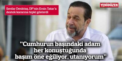 ”Cumhurun başındaki adam her konuştuğunda başım öne eğiliyor, utanıyorum”