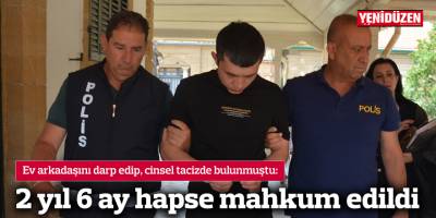 2 yıl 6 ay hapse mahkum edildi