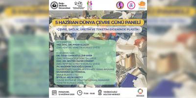DAÜ, 5 Haziran Dünya Çevre Günü sebebiyle panel düzenliyor