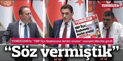 UBP’nin 'ilçe başkanına arazi' haberine yanıtı: “Söz vermiştik