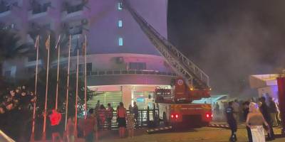 Alanya'da otel yangını: 622 turist tahliye edildi