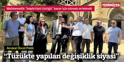 Mahkemelik “başörtüsü tüzüğü” karar için süresiz ertelendi