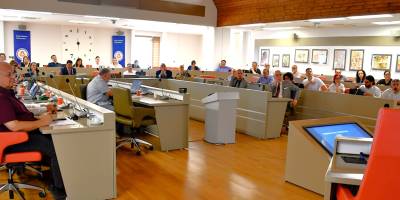 TMK Başkanı ve Genel sekteri DAÜ Senatosu’na bilgilendirme