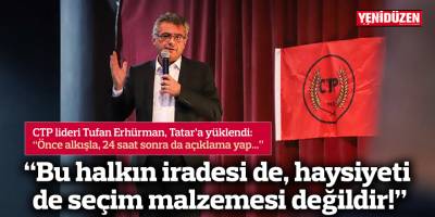 "Bu halkın iradesi de, haysiyeti de seçim malzemesi değildir!"