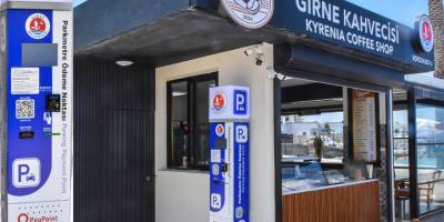 Girne Kordonboyu Caddesi'ne park ücretli oluyor