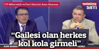 “Gailesi olan herkes kol kola girmeli”