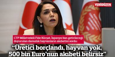 “Üretici borçlandı, hayvan yok,  500 bin Euro’nun akıbeti belirsiz”